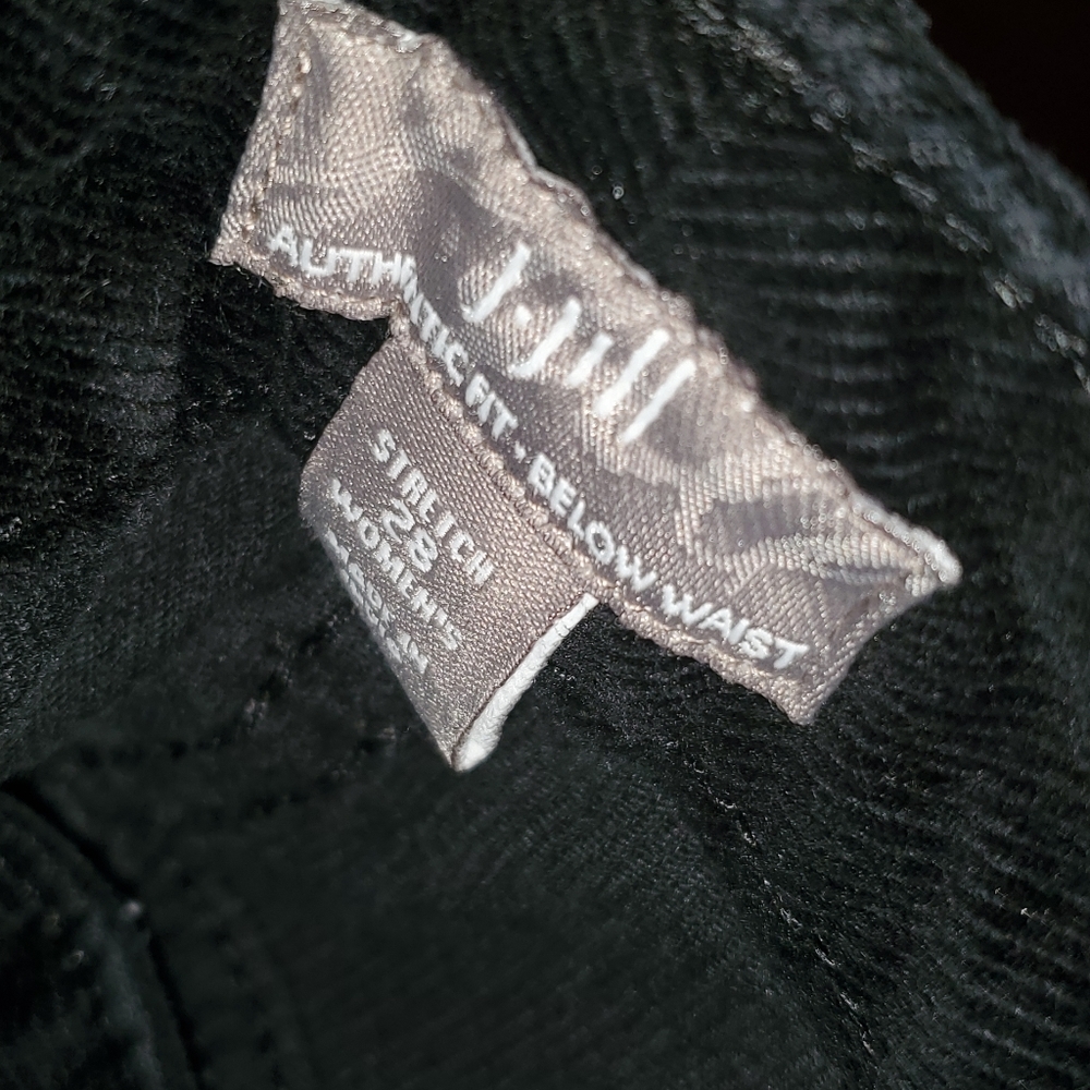 Womens plus size 28 corderoy black